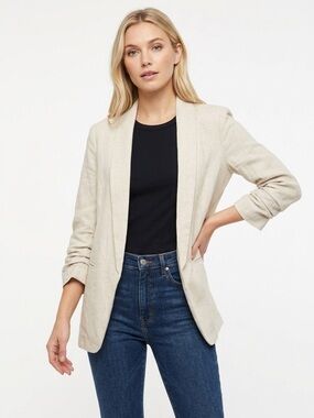 ENTRO jacket linen blend size medium